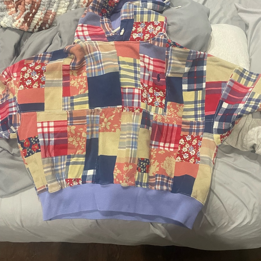 Polo Ralph Lauren Multicolor Patchwork Hoodie